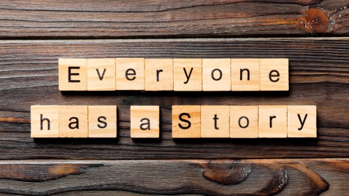 Everyone Has a Story Scrabble