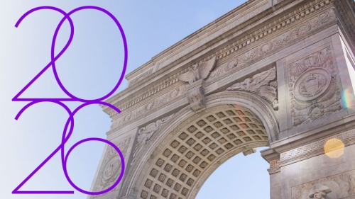 2026 over the Washington Square Arch