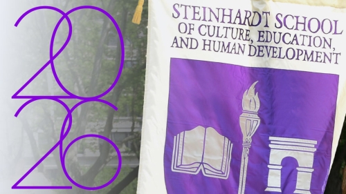 2026 over the NYU Steinhardt banner