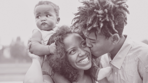 Black mother