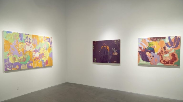 Eric Dever's paintings