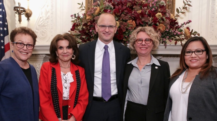 Anne Marcus, Greg Garre, Marta Tienda, Sigal Alon, and Stella Flores