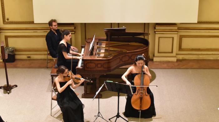 Students performing