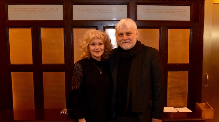 Esther Lamneck and Alfonso Belfiore