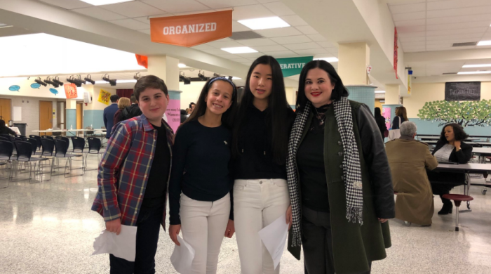 Ossining school students