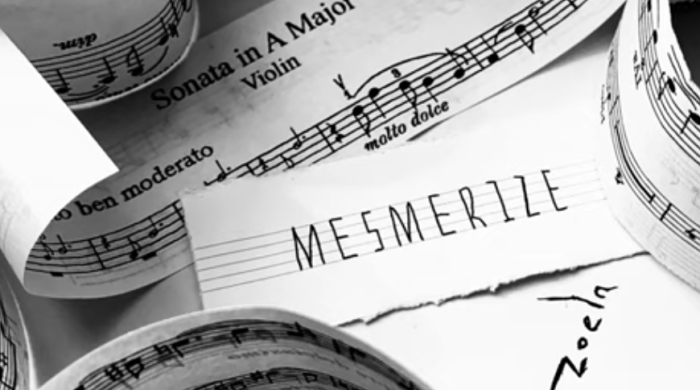 graphic of sheet music