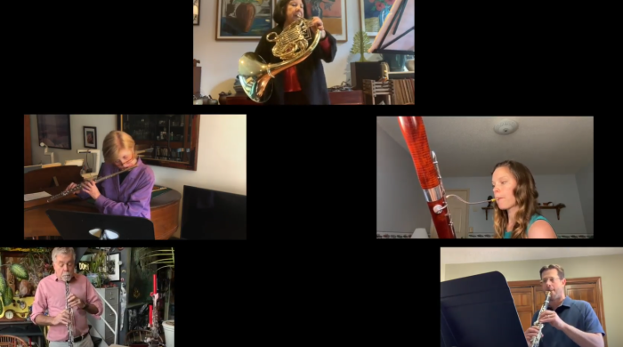 Quintet over zoom