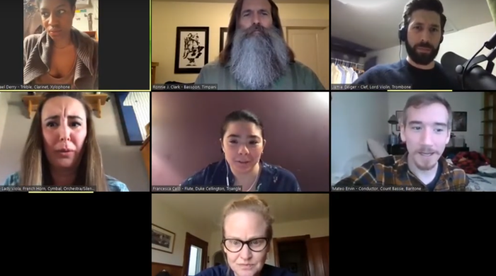 actors on zoom