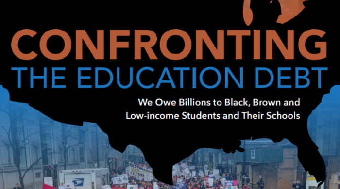 Poster of Confronting the Education Debt