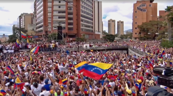 Venezuelan protests on the streets
