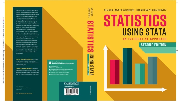 Book cover of Sharon Weinberg's book Statistics Using Stata