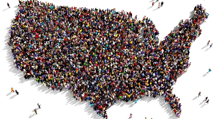 United States made up of many different people