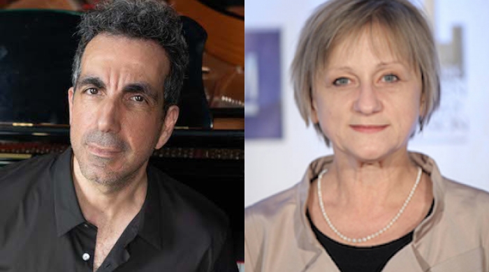 Headshots of  Chris Hajian and Suzana Peric