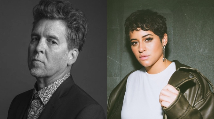 Headshots of Joe Henry and Ella Bric