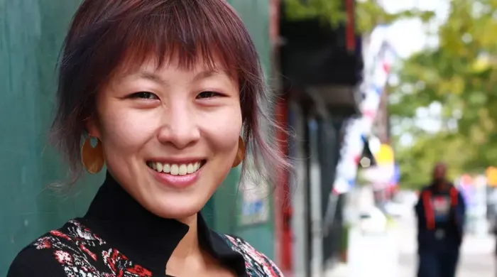 Program administrator Minji Kim headshot