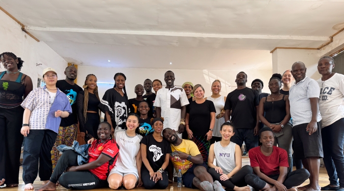 Students in the Uganda: Community Building Through Performing Arts & Education