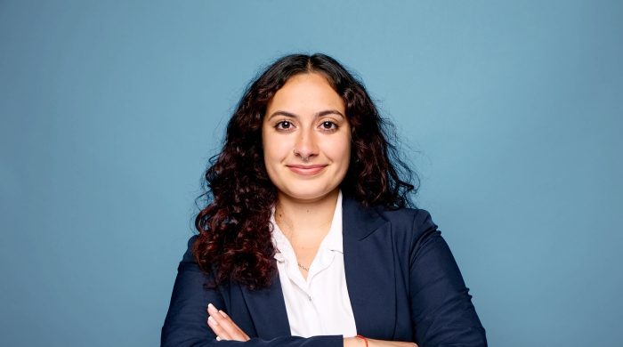 Forward facing headshot of Aastha