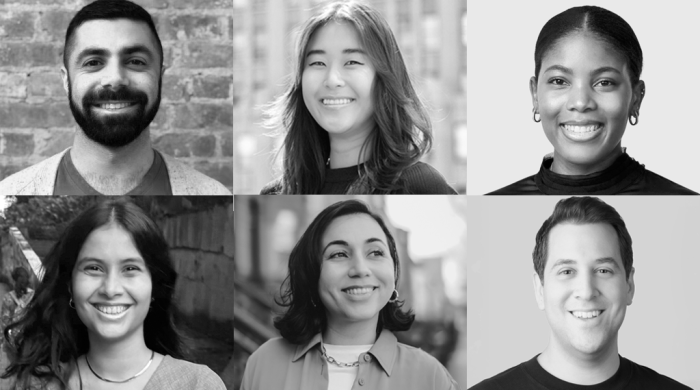 A collage of 6 black and white headshots showing members of the alumni council.