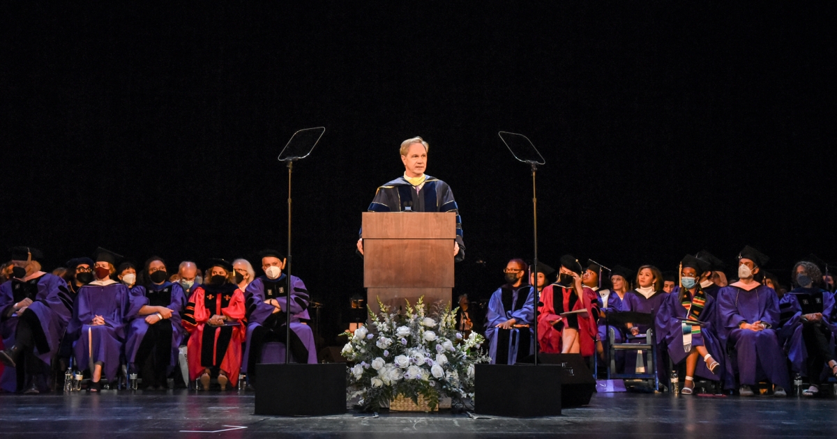 Dean Jack H. Knott 2022 Graduation Remarks NYU Steinhardt