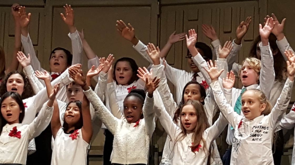 NYU's Childrens Chorus Performance