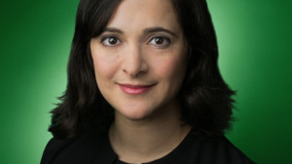 A portrait of Valerie Streit wearing black sweater