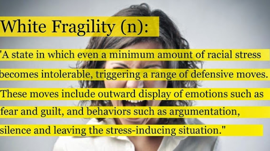 Definition of white fragility