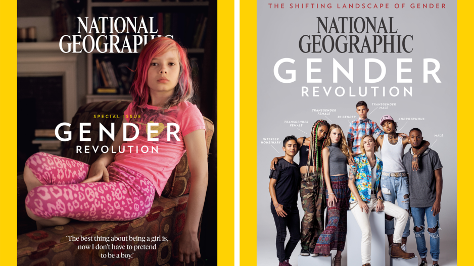 Natgeo's cover on gender revolution