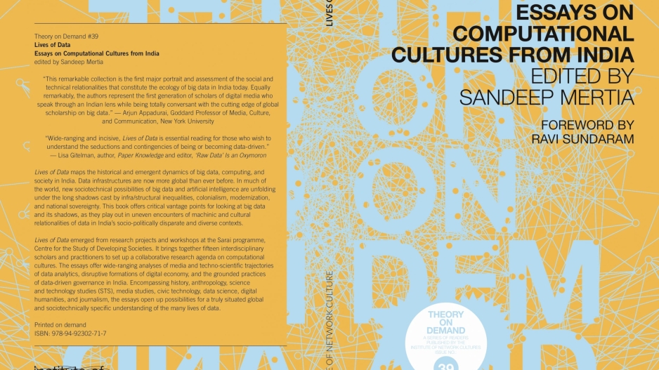 picture of book cover for Lives of Data