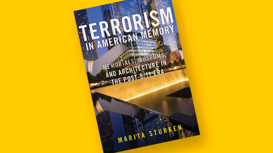 Cover of Terrorism in American Memory against an orange background