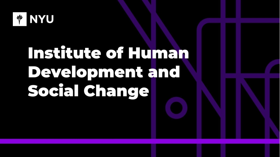 Institute of Human Development and Social Change