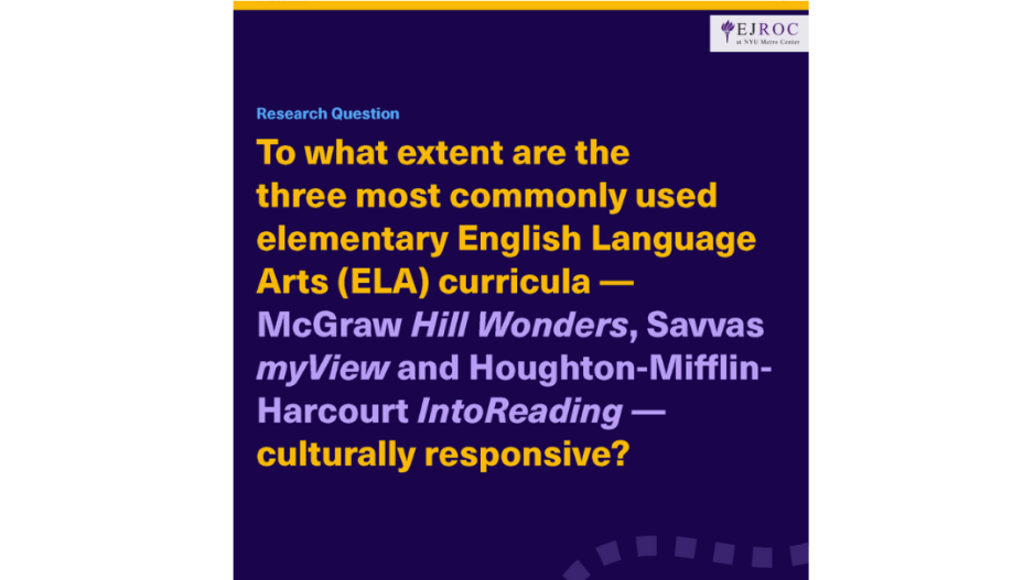 Lessons in (In)Equity: An Evaluation of Cultural Responsiveness in Elementary ELA Curriculum 