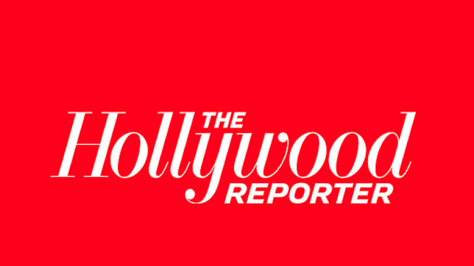 The Hollywood Reporter logo in red and white