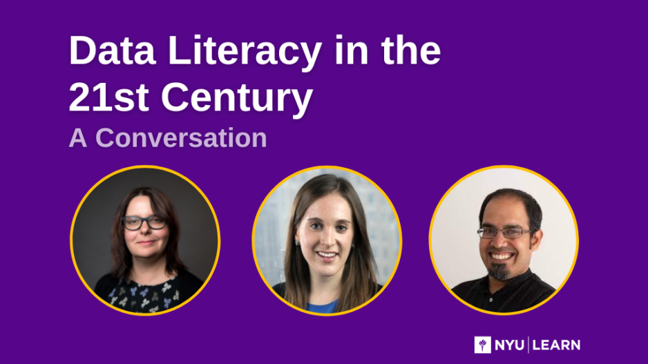 Data Literacy in the 21st Century: A Conversation. Annika Wolff, Shiri Mund and Ragul Bhargava