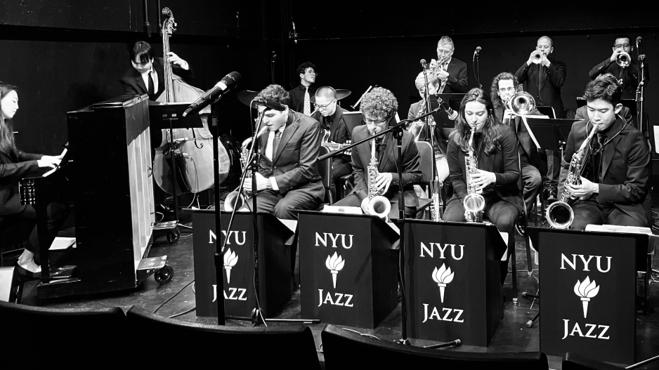 NYU Jazz Studies program performing