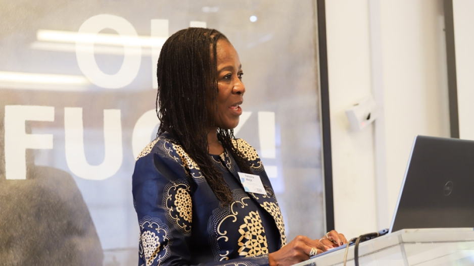 Teboho Moja Presenting Keynote 