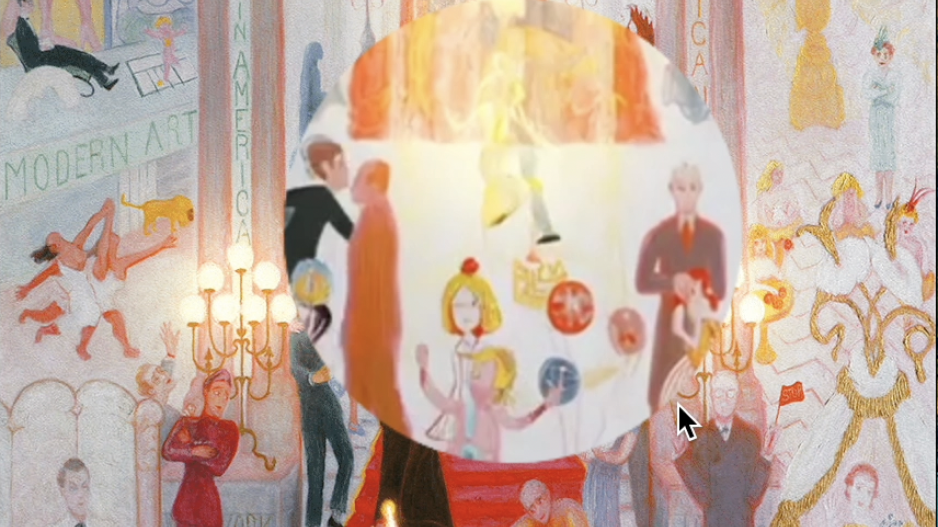 CREATE AI+Art student work