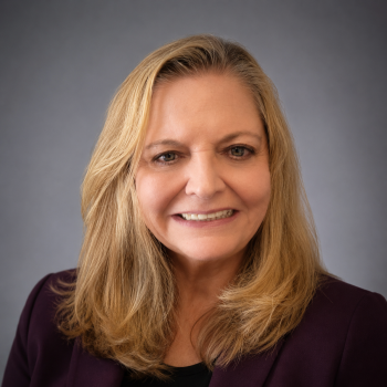 professional image of woman smiling into camera