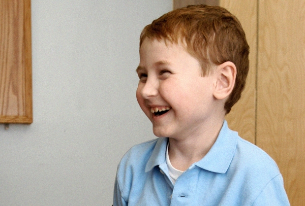 Child at Nordoff-Robbins Center for Music Therapy