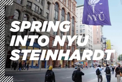 Spring into NYU Steinhardt