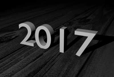A 3D illustration of 2017