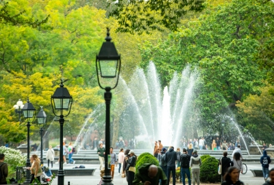 Washington Square Park Fountain