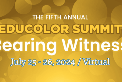 Educolor Summit Bearing Witness graphic