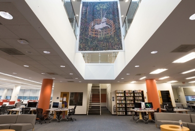 Interior Bern Dibner library