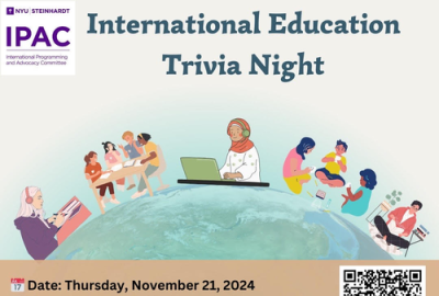 International Ed. Trivia Night Poster