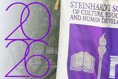 2026 over the NYU Steinhardt banner
