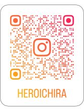 @HEROICHIRA Instragram Handle QR code