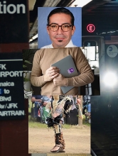 Collage of Itzhecatl De La Cruz