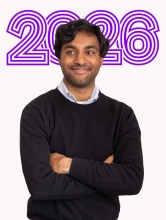 Armaan Gupta headshot in front of the number 2026