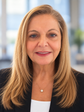 Woman smiling at camera
