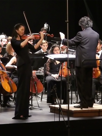 Orchestra performance